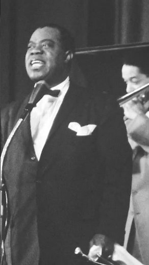 Louis Armstrong - La Vie En Rose, 1959 🎺 Rare Archive Footage