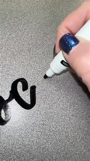 Heather Larsen on Instagram: "Abcs on the desk is best! #dryerase #handlettering #dryerasemarkers"