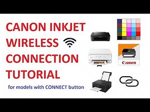 Canon Wireless Setup with Canon PRINT Inkjet Selphy App (2018)