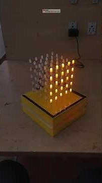 Arduino 5×5×5 LED Cube – When Code Meets Creativity!