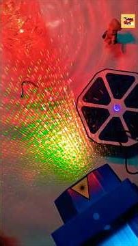 💥 LED Laser Light Projector ✨ | Mini Stage Light for Diwali Decoration |#shorts #laser #led