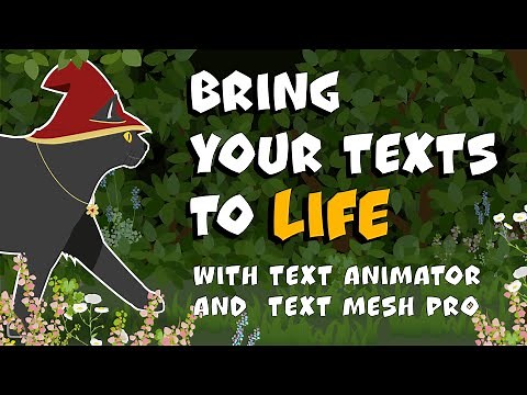 Bring your texts to life with Text Animator 💛 TextMeshPro Text Animation and effects