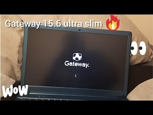 Gateway 15.6 ultra slim laptop unboxing!