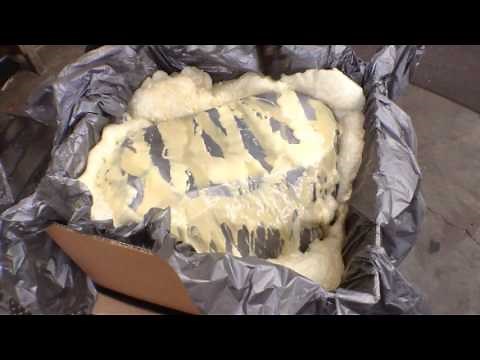 Liquid Foam Packaging Process