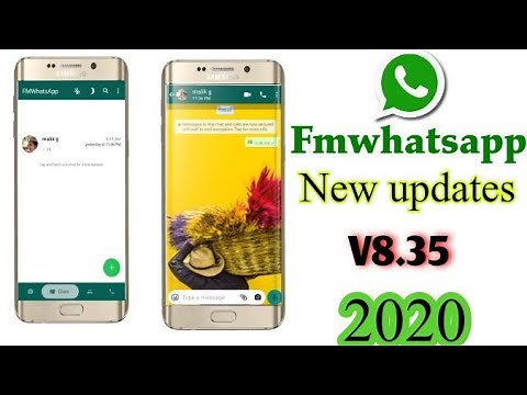 Fm whatsapp v8.35 | how to update fmwhatsapp new version 8.35| fmwhatsapp latest updates 2020