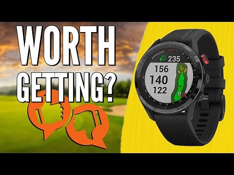 How to use GARMIN S62 golf watch on the course - How it works!
