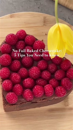 5 Rules for a Perfect Baked Cheesecake