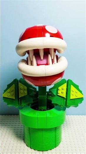 Building a LEGO Mario Plant That Really Moves!