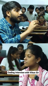 127K views · 99 reactions | Interview with Vikas sir #coding #codinginterview #interviewquestions #python #java | CoDing SeeKho | Facebook
