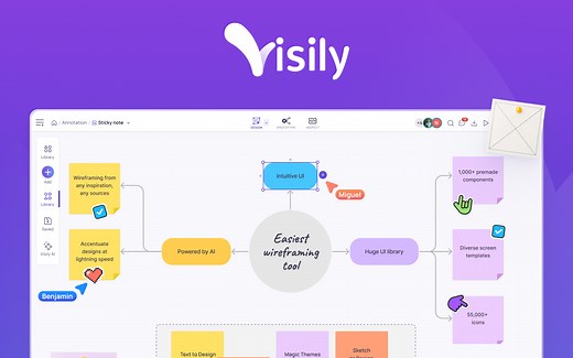 AI Design Tool That Turns Ideas Into UI – Visily