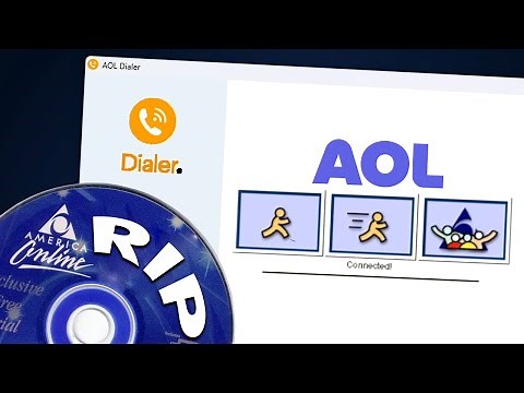 Trying To Use AOL Dial-Up for the Last Time...