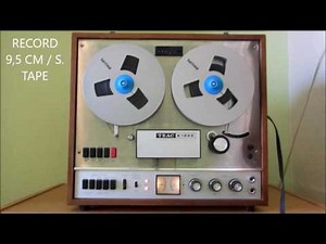 TEAC A-1200 RECORD TEST