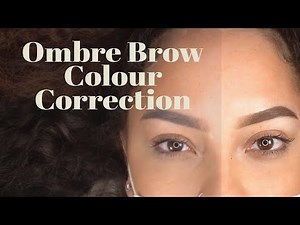 Ombré Powder Brow Colour Correction