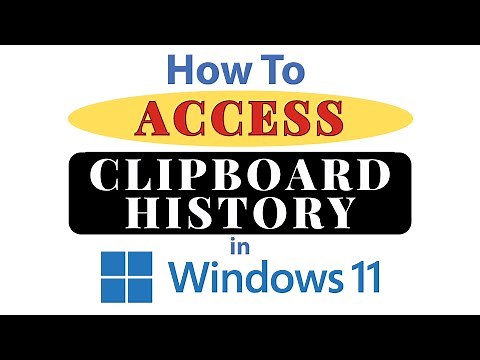 How To Access The Clipboard History In Windows 11 ( With or Without Keyboard )