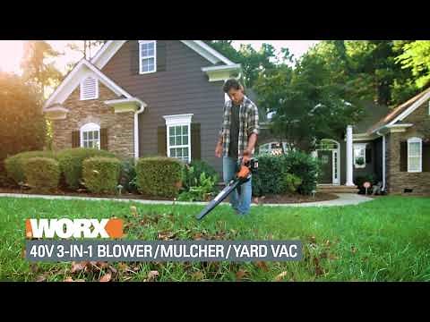 40V Leaf Blower/Vacuum/Mulcher (Cordless)