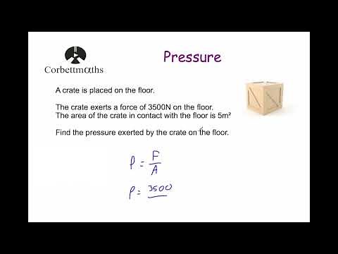 Pressure - Corbettmaths