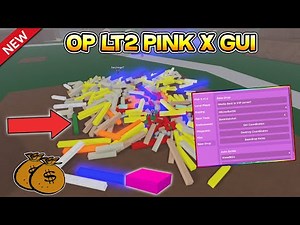 New OP Pink X Gui Out Now! (Script/GUI) Lumber Tycoon 2 ROBLOX