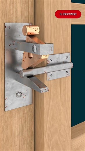 Secur and stylish gate latch for any gate's,, #shorts #gate #latch