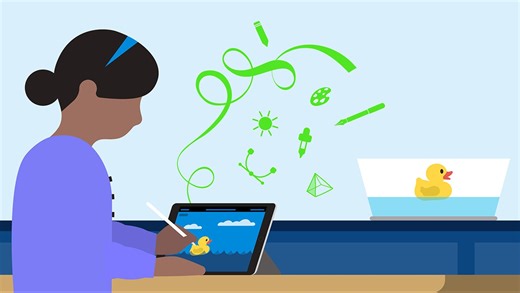 Réaliser une animation graphique