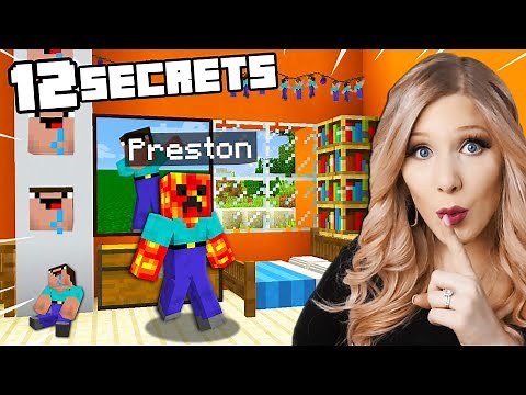 12 Secrets About PrestonPlayz! (Minecraft)