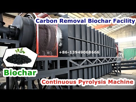 Unlocking the Power of Biochar for a Sustainable Future 🌍✨ Biomass Pyrolysis Solution