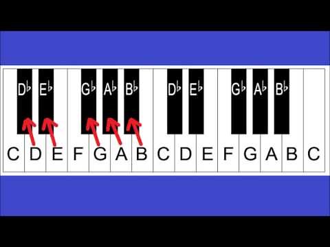 Piano Notes and Keys - Piano Keyboard Layout - Lesson 2 For Beginners