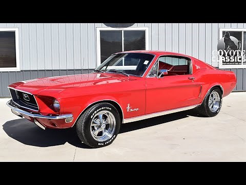 1968 Mustang Fastback Review & Test Drive
