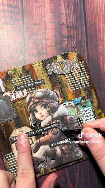 Steampunk Journal Creations with Creative Mother