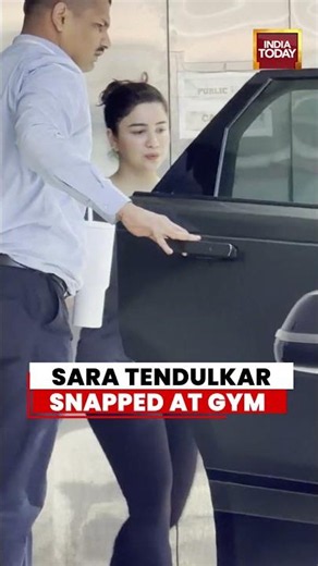 Sara Tendulkar Spotted at Gym, Latest Fitness Appearance Captures Attention #gym #saratendulkar