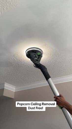 Popcorn Ceiling Removal Using Festool's Planex Sander