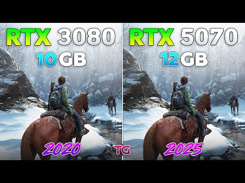 RTX 5070 vs RTX 3080 - Test in 10 Games