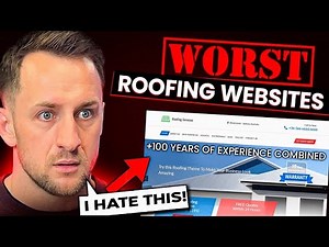 Best and Worst Roofing Websites: Why Roofers don't have leads