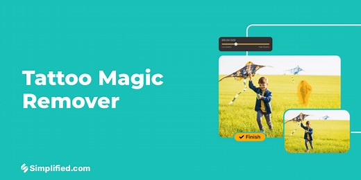Remove Tattoo from Photo with AI Magic Tool