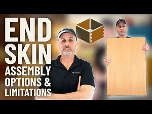 How to Assemble an End Skin - End Skin Options & Limitations | RTA Cabinet Assembly