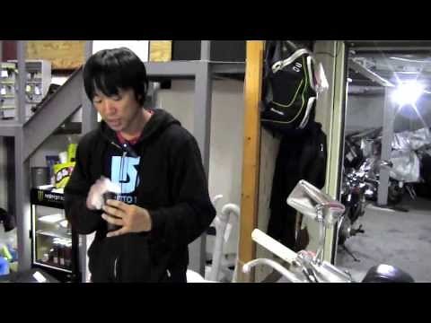 自分で出来るバイク整備　グリップの交換の仕方