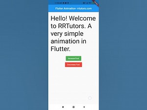 Flutter Simple Animation