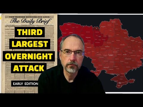 Russia Just Launched Its 3rd-Largest Drone Strike on Ukraine