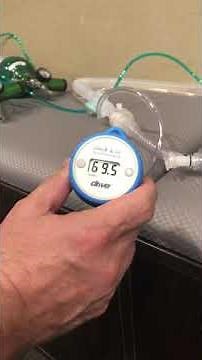 Testing the Oxygen Bleed-In - Philips Trilogy 100 Ventilator