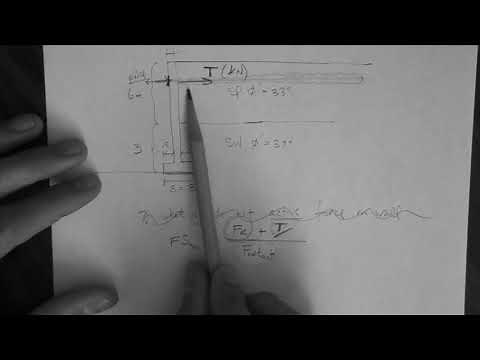 Retaining walls: tiebacks