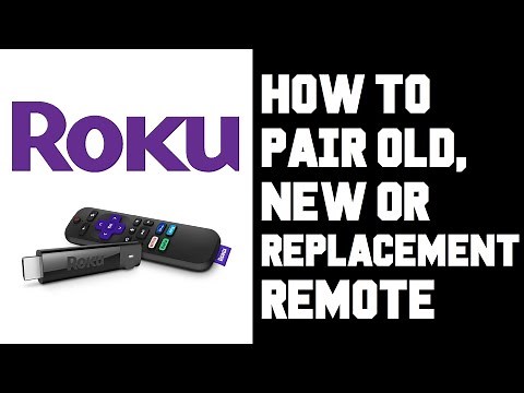 Roku How To Pair Remote - Connect Pair Setup New or Replacement Roku Remote with Roku TV Help