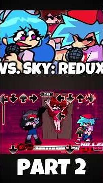 FNF - Heartbreak Havoc [PART 2|Manifest] [Vs. Sky: REDUX] (FNF MOD) #shorts