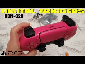PS5 eXtremerate Clicky Tactile Digital Triggers BDM-020 Playstation 5