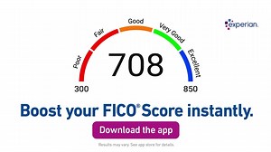 Don't just check your FICO® Score, Boost it instantly, for FREE! Download the app today. | Experian