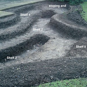 How to dig an informal wildlife pond with planting shelves