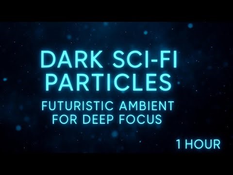 Dark Sci-Fi Particles — Futuristic Ambient for Deep Focus (1 Hour)
