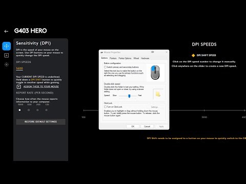 How To Change Mouse Cursor Speed DPI Sensitivity in Windows 11