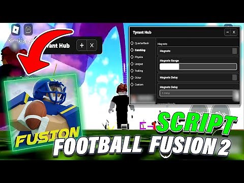 Football Fusion 2 Script / Hack GUI | QB Aimbot, Mag, JumpPower, Walkspeed & More