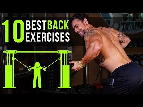 10 Best Back Exercises with Cables | Interchangeable with Resistance Bands!