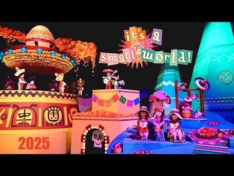 “it's a small world” Reopens with COCO 2025 - Disneyland Resort Full Ride 4K POV