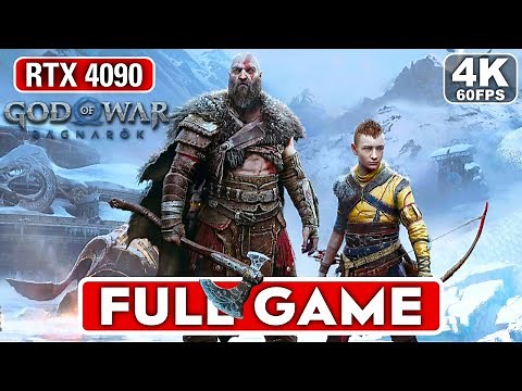 GOD OF WAR RAGNAROK PC Gameplay Walkthrough FULL GAME [4K 60FPS ULTRA] - No Commentary